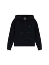 WOMEN'S SWEATSHIRT - GUESS ATHLEISURE BLACK - V4YQ06 KCAY2 1