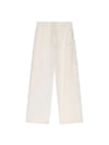 WOMEN'S TRACK PANTS - GUESS ATHLEISURE WHITE - V5BB12 KCX22 1