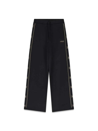 WOMEN'S TRACKSUIT PANTS - GUESS ATHLEISURE BLACK - V5BB12 KCX22 1