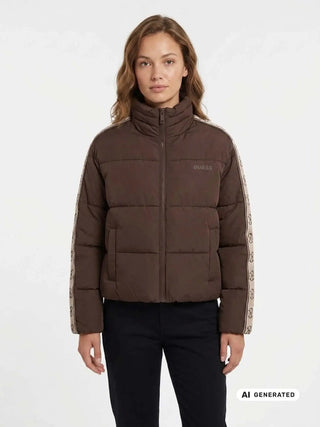 GIUBBOTTO DONNA - GUESS ATHLEISURE CAFFE - V5BL11 WGYC2 3