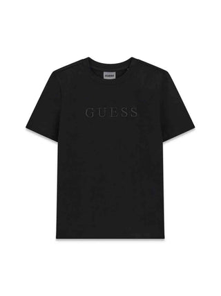 T-SHIRT DONNA - GUESS ATHLEISURE NERO - V6BI17 K6746 1