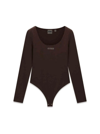 T-SHIRT DONNA - GUESS ATHLEISURE CAFFE - V6BP12 K6916