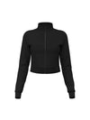 FELPA DONNA - GUESS ATHLEISURE NERO - V6BQ06 K6280 1