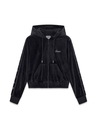 FELPA DONNA - GUESS ATHLEISURE NERO - V6BQ07 K6301