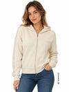 FELPA DONNA - GUESS ATHLEISURE CREMA - V6BQ19 K6364 3