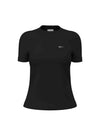 WOMEN'S T-SHIRT - GUESS ATHLEISURE BLACK - V6RI07 J1314 1