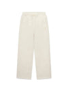WOMEN'S TRACKSUIT BOTTOMS - GUESS ATHLEISURE WHITE - V6YB10 K4295 1