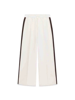 PANTALONE TUTA DONNA - GUESS ATHLEISURE BIANCO - V6YB20 K4334 1