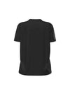 WOMEN'S T-SHIRT - GUESS ATHLEISURE BLACK - V6YI17 K4319 2