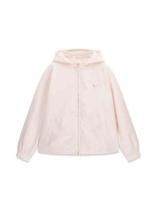 WOMEN'S JACKET - GUESS ATHLEISURE WHITE - V6YL11 W2871