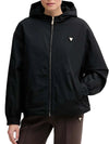 WOMEN'S JACKET - GUESS ATHLEISURE BLACK - V6YL11 W2871 1