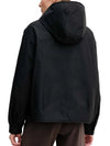 WOMEN'S JACKET - GUESS ATHLEISURE BLACK - V6YL11 W2871 2