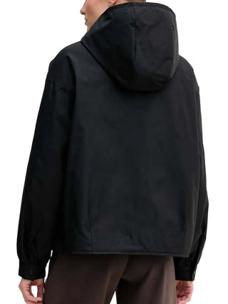 WOMEN'S JACKET - GUESS ATHLEISURE BLACK - V6YL11 W2871 2