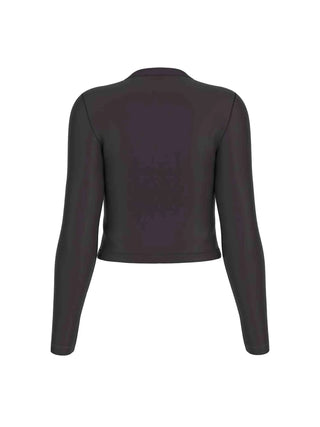 MAGLIA DONNA - GUESS ATHLEISURE NERO - V6YP05 K4260 2