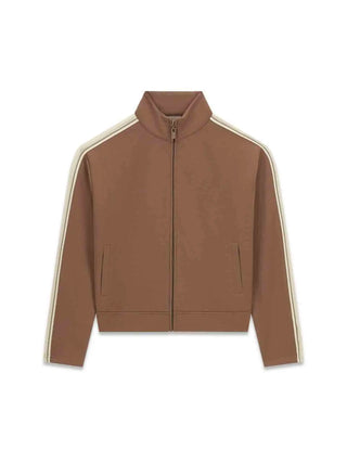 FELPA DONNA - GUESS ATHLEISURE TAUPE - V6YQ04 K4278