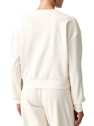 WOMEN'S SWEATSHIRT - GUESS ATHLEISURE WHITE - V6YQ10 K4291 2