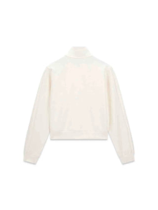 WOMEN'S SWEATSHIRT - GUESS ATHLEISURE WHITE - V6YQ12 K4297 2
