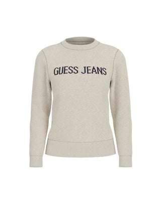 MAGLIA DONNA - GUESS JEANS BIANCO - W4BR10 Z3HM1