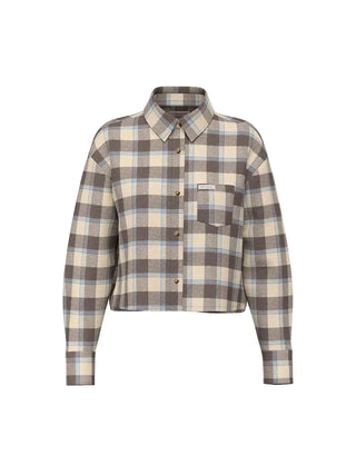 CAMICIA DONNA - GUESS JEANS BEIGE - W6BH22 W4712 1