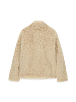 WOMEN'S JACKET - GUESS APPAREL BEIGE - W6BL12 W3745 2