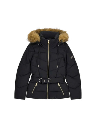 GIUBBOTTO DONNA - GUESS APPAREL NERO - W6BL58 W4197 1
