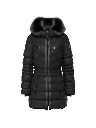 GIUBBOTTO DONNA - GUESS APPAREL NERO - W6BL77 W4713 1