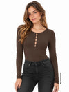 T-SHIRT DONNA - GUESS APPAREL CAFFE - W6BP21 K6256 3