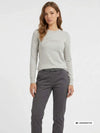 MAGLIA DONNA - GUESS APPAREL GRIGIO - W6BR53 Z1454 3