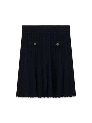 WOMEN'S SKIRT - GUESS APPAREL BLACK - W6YD21 Z0971 1