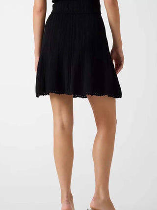 WOMEN'S SKIRT - GUESS APPAREL BLACK - W6YD21 Z0971 3
