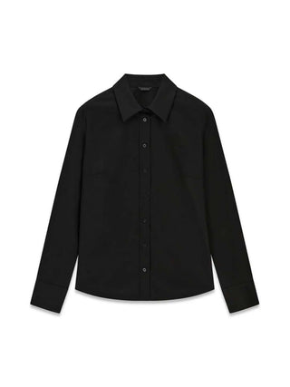 WOMEN'S SHIRT - GUESS APPAREL BLACK - W6YH10 W2752 1