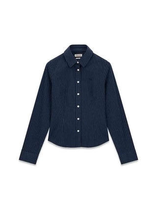WOMEN'S SHIRT - GUESS JEANS BLUE - W6YH11 W2835