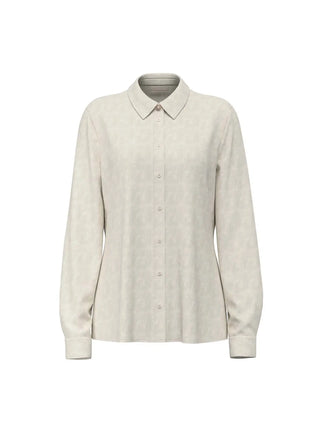 CAMICIA DONNA - GUESS APPAREL CREMA - W6YH22 W2945