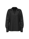 WOMEN'S SHIRT - GUESS APPAREL BLACK - W6YH23 W2946 1