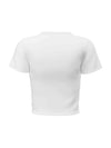 T-SHIRT DONNA - GUESS JEANS BIANCO - W6YI05 K3640 2