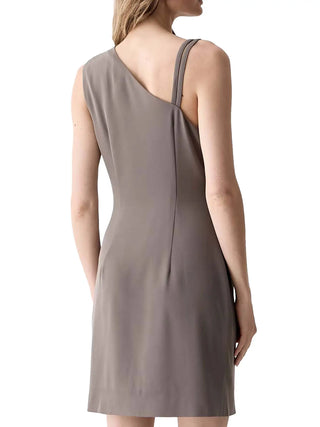 WOMEN'S DRESS - GUESS APPAREL BROWN - W6YK28 W2938 2