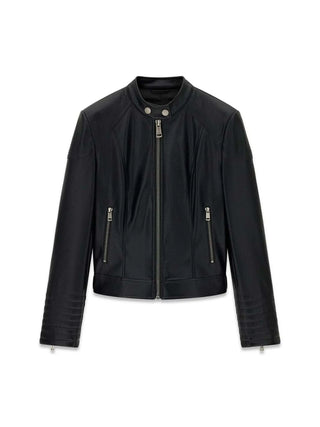 WOMEN'S JACKET - GUESS APPAREL BLACK - W6YL25 W2914