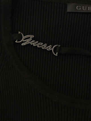 MAGLIA DONNA - GUESS APPAREL NERO - W6YR22 Z0966 2