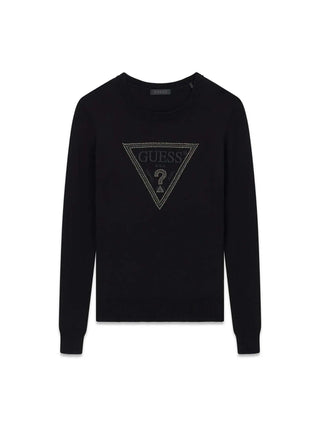 WOMEN'S SWEATER - GUESS APPAREL BLACK - W6YR28 Z0976