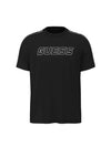 MEN'S T-SHIRT - GUESS ATHLEISURE BLACK - Z4GI18 J1314 1