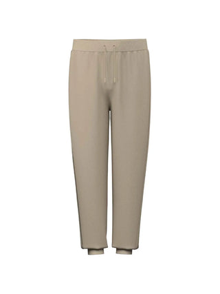 MEN'S TRACKSUIT BOTTOMS - GUESS ATHLEISURE BEIGE-WHITE - Z6YB13 K4965