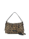 BORSA A SPALLA DONNA - CAFE NOIR LEOPARDO - C3NN1102