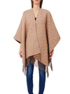 WOMEN'S PONCHO - LIU-JO CAMEL - 2F6039T2742 1