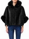 PONCHO DONNA - LIU-JO NERO - 2F6051T0300 1