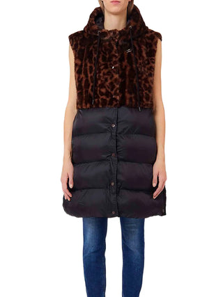 PONCHO DONNA - LIU-JO NERO - 2F6052T0300