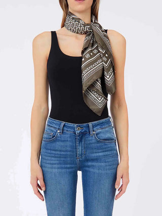 WOMEN'S SCARF - LIU-JO MILITARY - 2F6060T2745 2