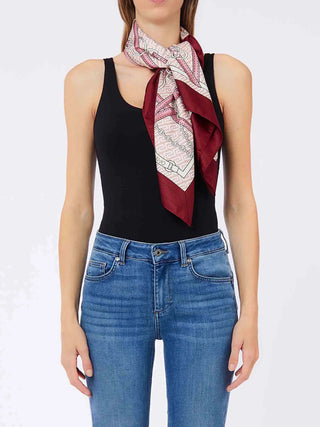 FOULARD DONNA - LIU-JO BORDEAUX - 2F6061T2745 2
