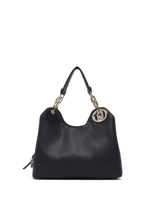 WOMEN'S SHOULDER BAG - LIU-JO BLACK-GOLD - AF6024ES039 1