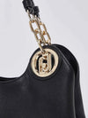 WOMEN'S SHOULDER BAG - LIU-JO BLACK-GOLD - AF6024ES039 3