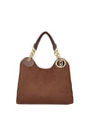 BORSA A SPALLA DONNA - LIU-JO MARRONE - AF6024T706A 1